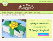 Tablet Screenshot of elegantcheesecakes.com